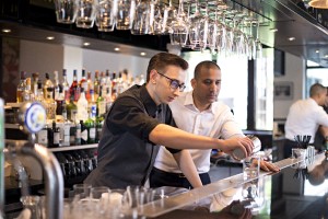 <p>F&B teams make the magic happen, ever courteous and professional, serving guests their favourite dish or a delicious signature cocktail.</p>